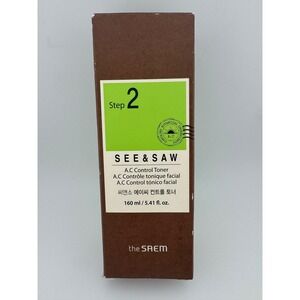The SAEM See‎ & Saw AC Control Toner 5.41oz for Sensitive Problem Skin Korea